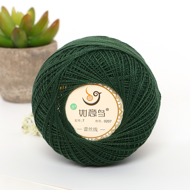 Sợi cotton Ruyi 0.8mm 29k/ cuộn 50g
