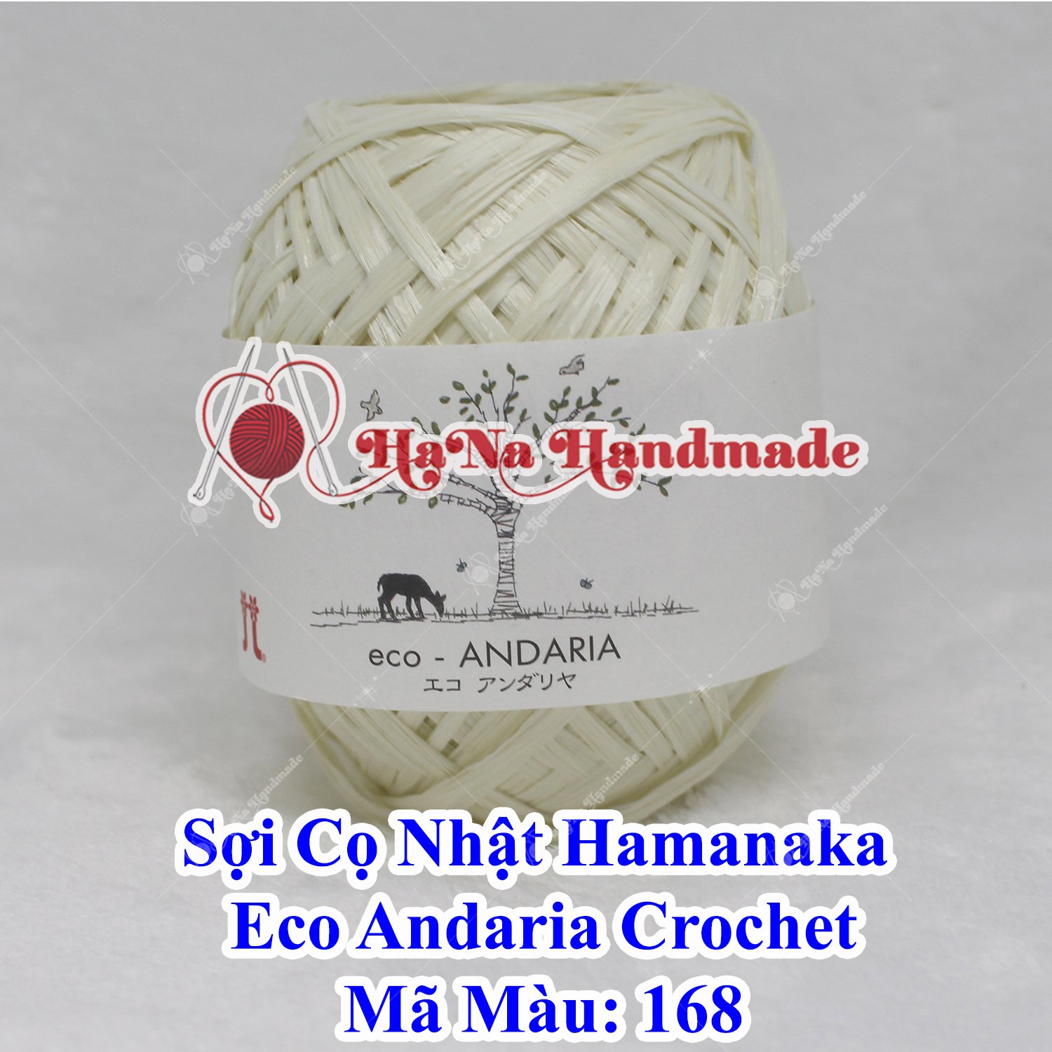 Sợi cọ Nhật Hamanaka 40g/ cuộn 80 mét