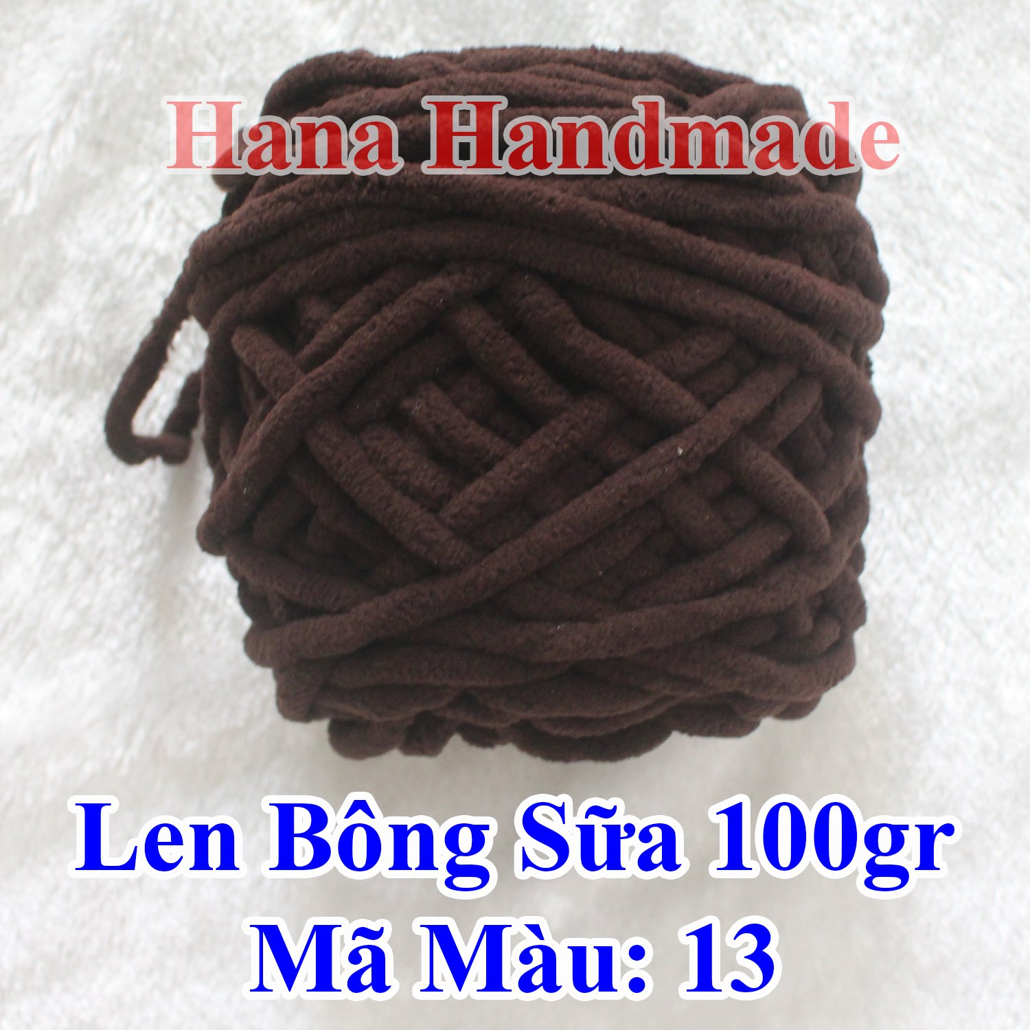 Len Bông Sữa / Len nhung đũa 90-95g (25k/cuộn)