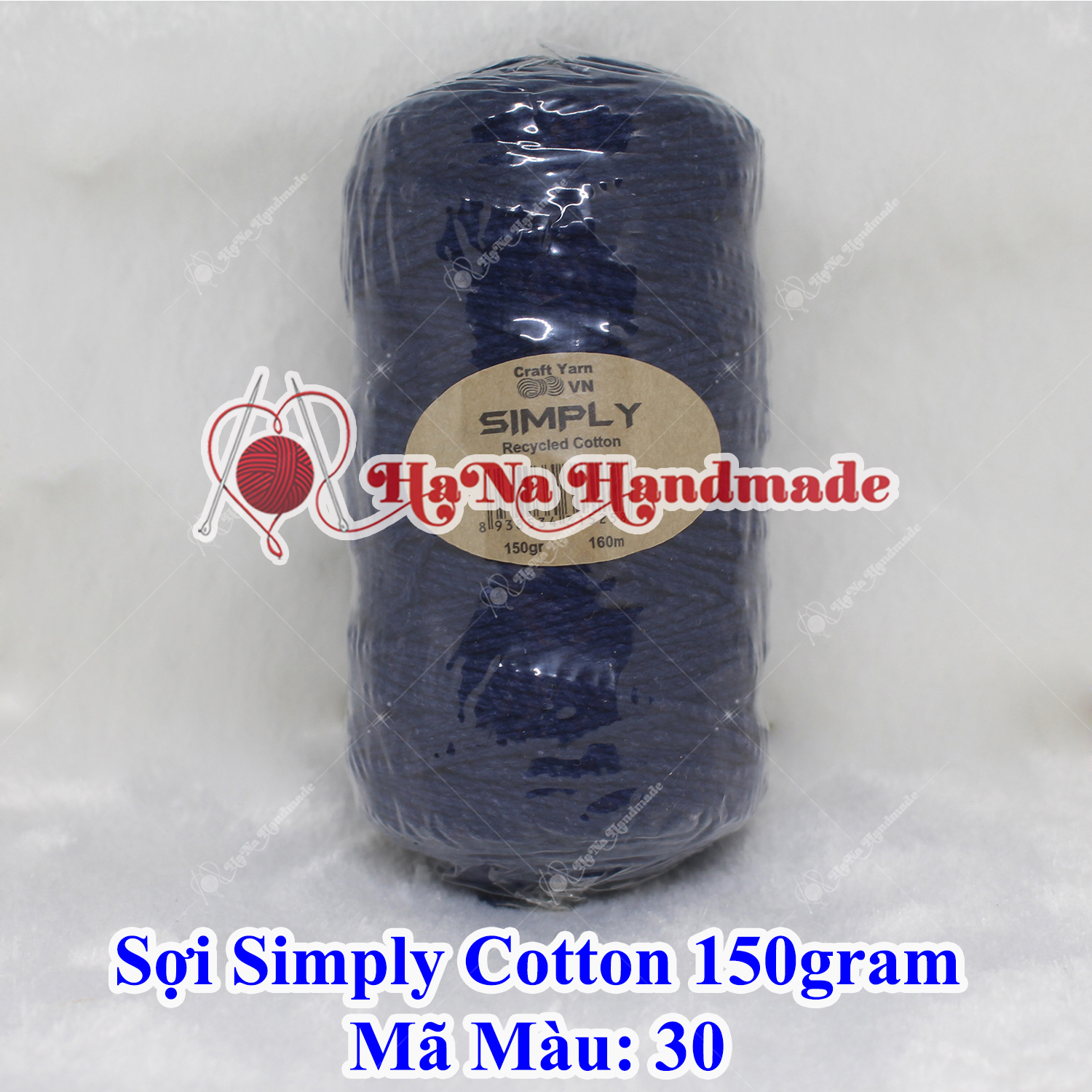 Sợi simply cotton 30k/cuộn/150gram