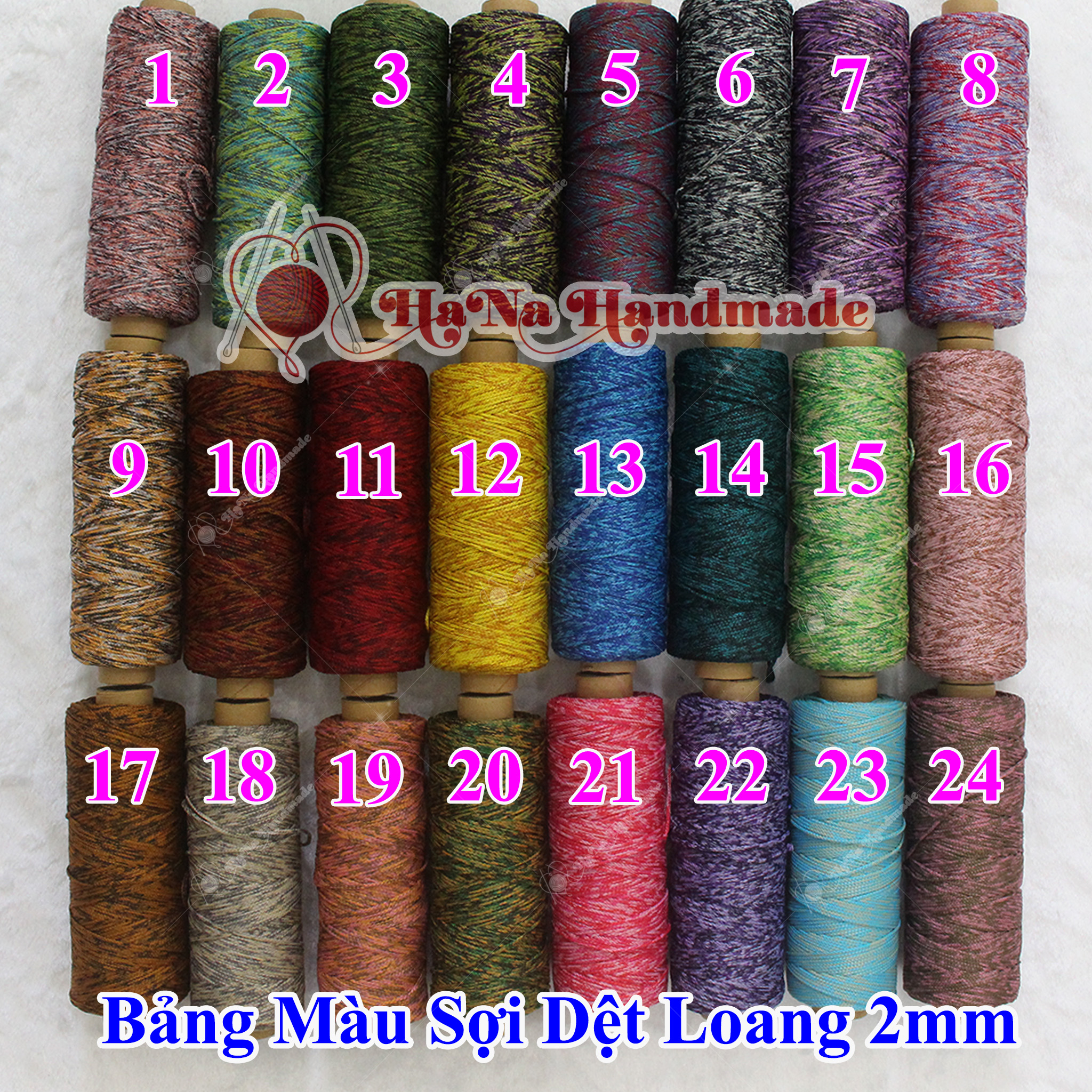 Sợi Dệt Loang (28k/cuộn)