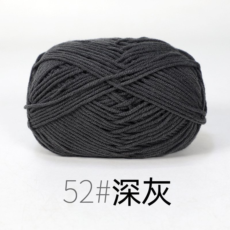 Len Milk cotton mác đen 50gram