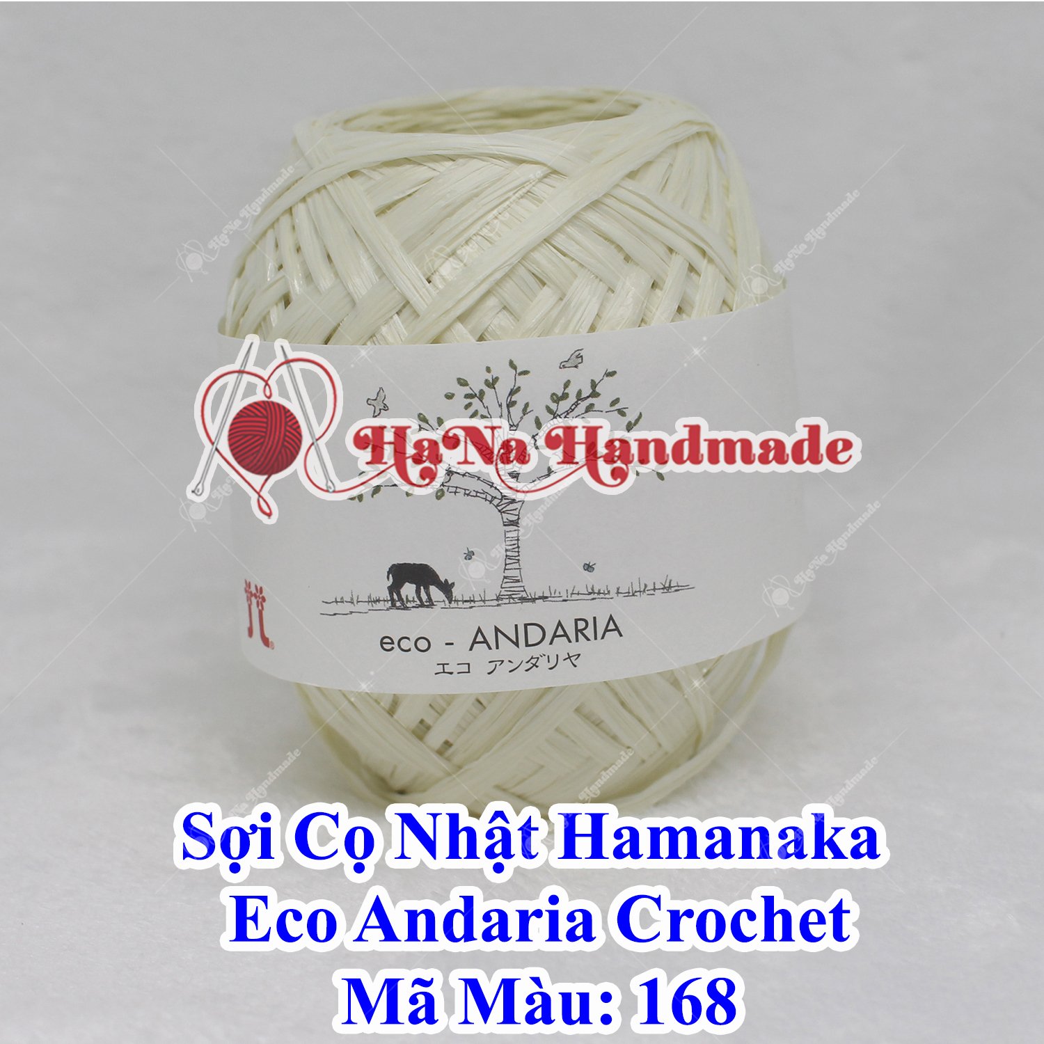 Sợi cọ Nhật Hamanaka 40g/ cuộn 80 mét
