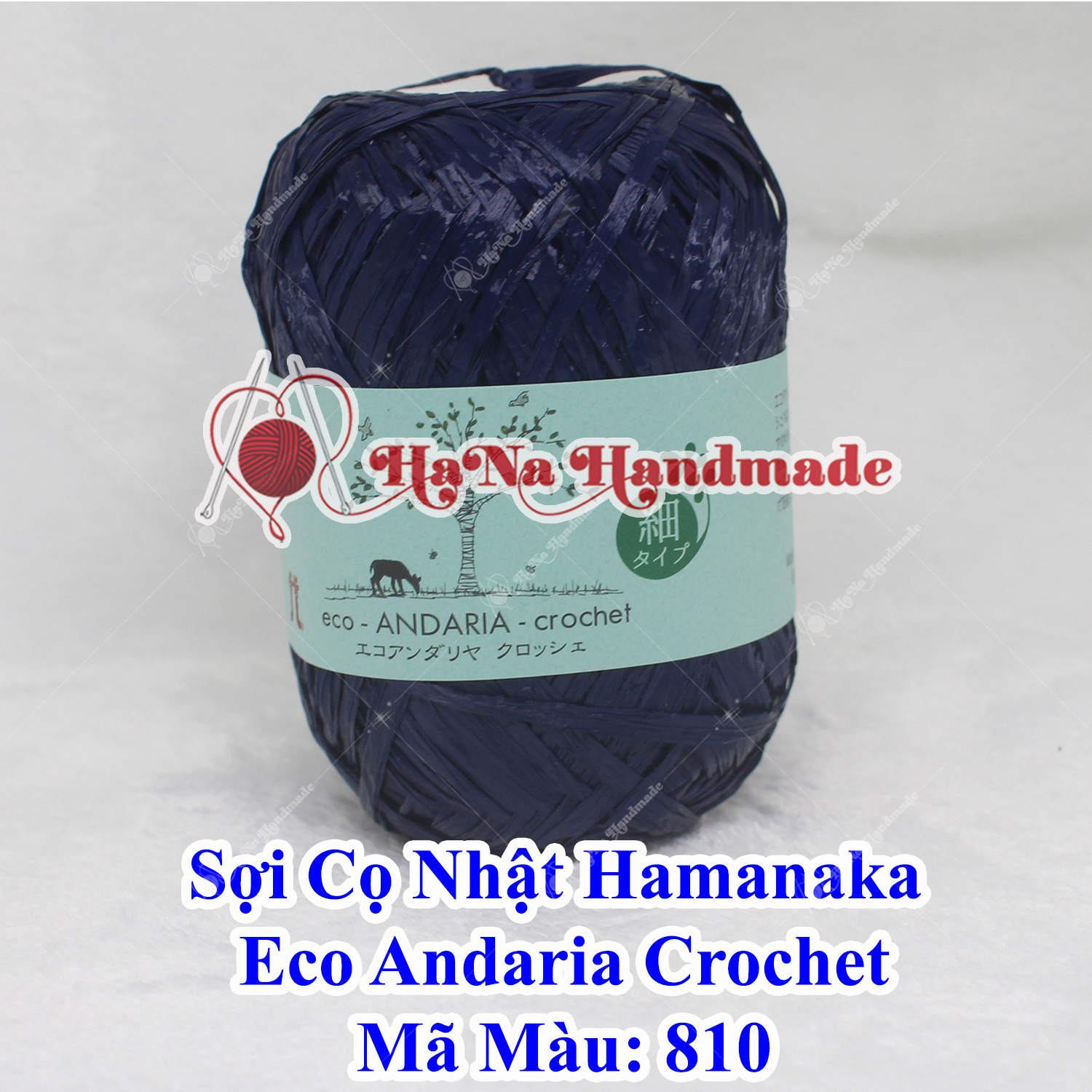 Sợi Cọ Nhật Hamanaka Eco Andaria Crochet