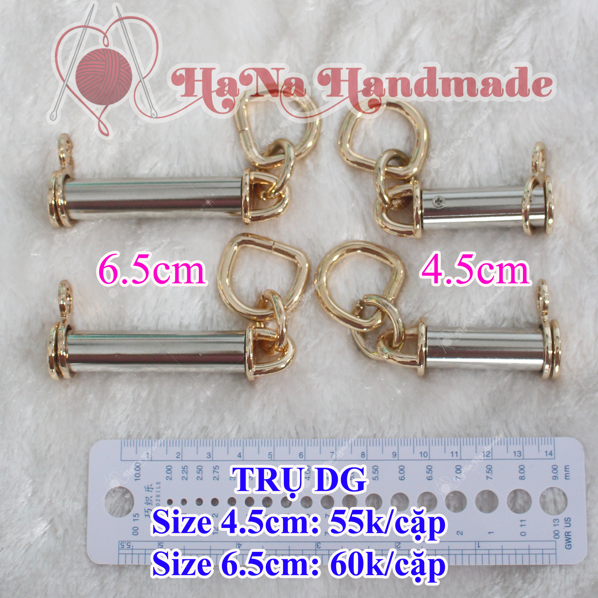 Trụ Làm Túi DG (4.5cm và 6.5cm)