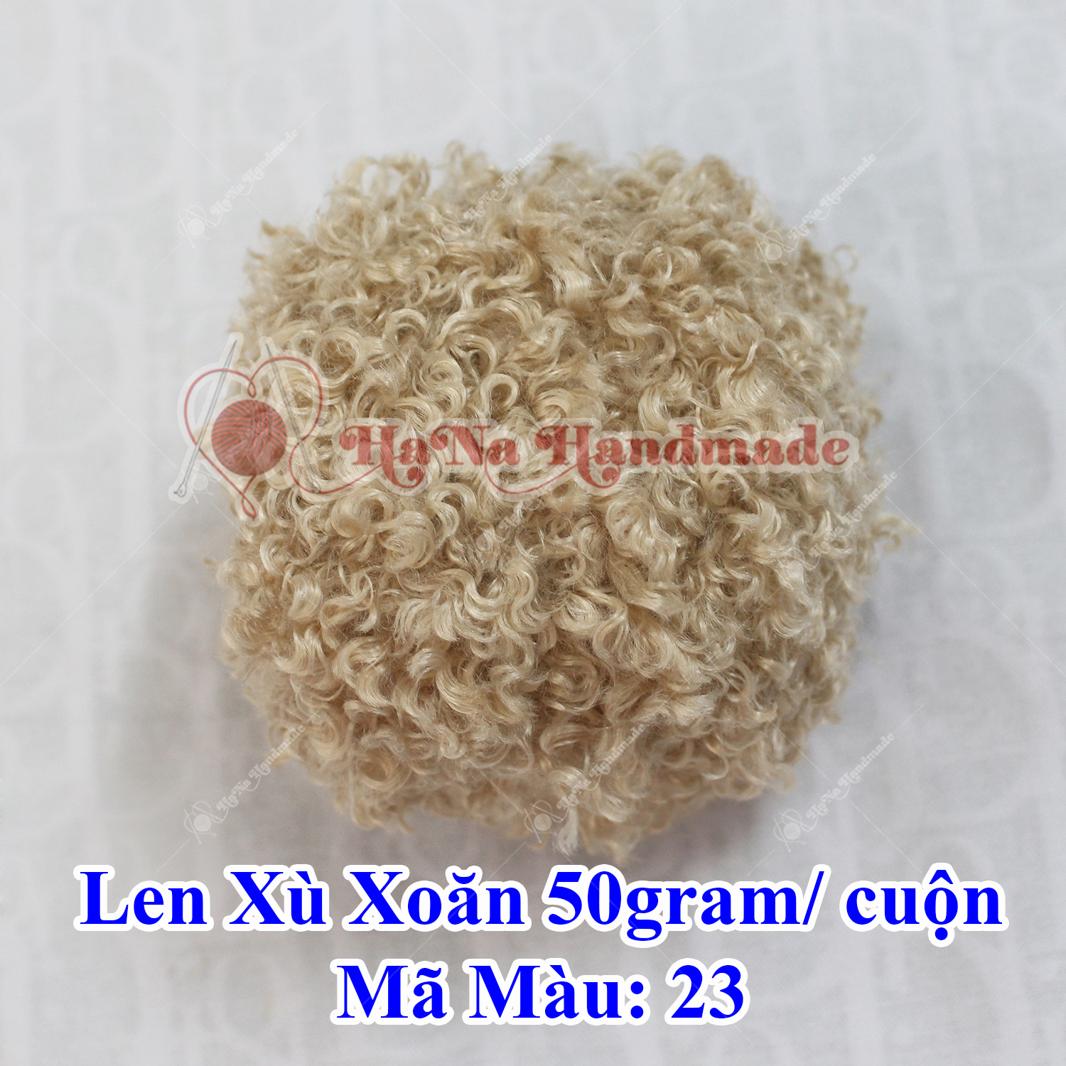Len xù xoăn 50gram/ cuộn