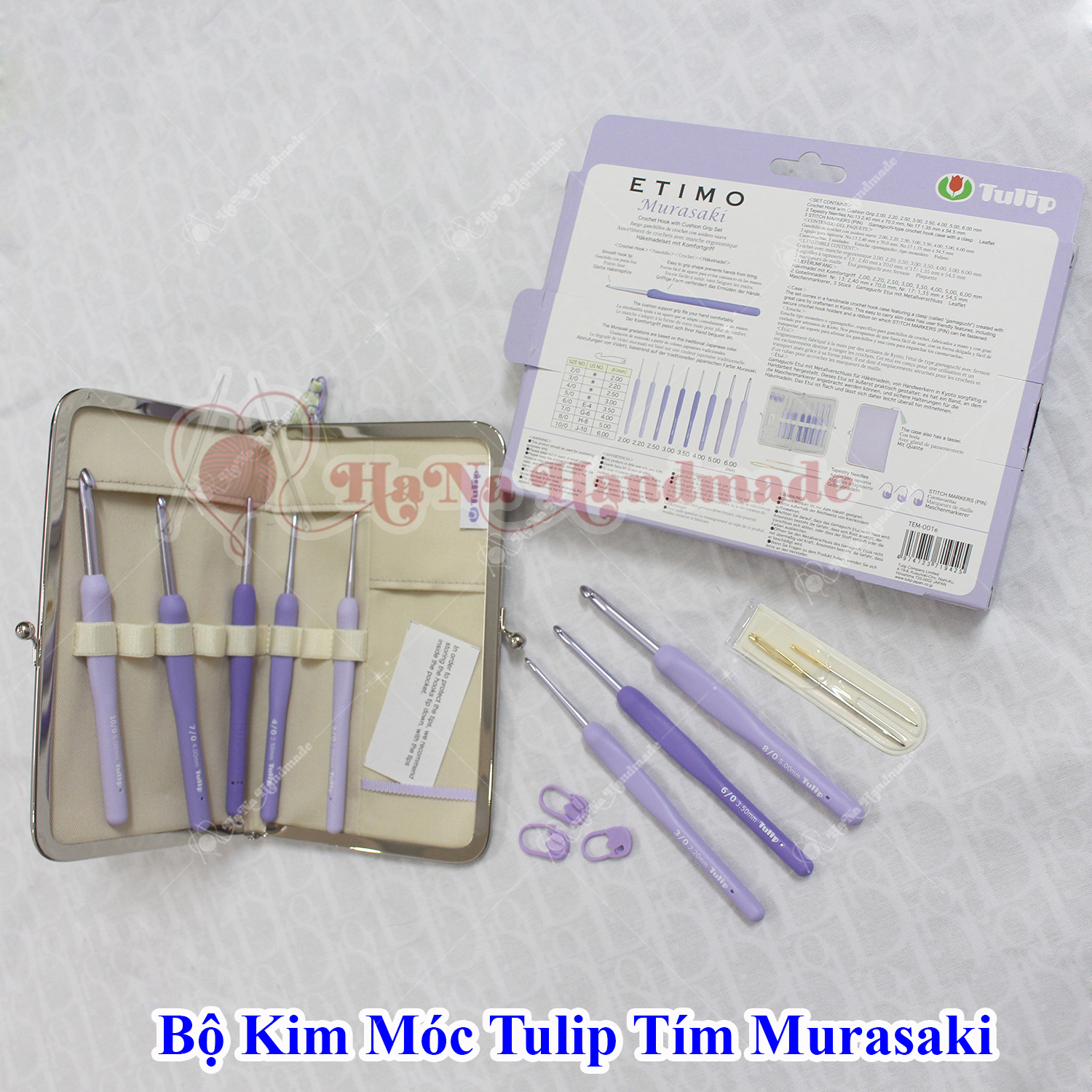 Bộ Kim Móc Tulip Tím Murasaki