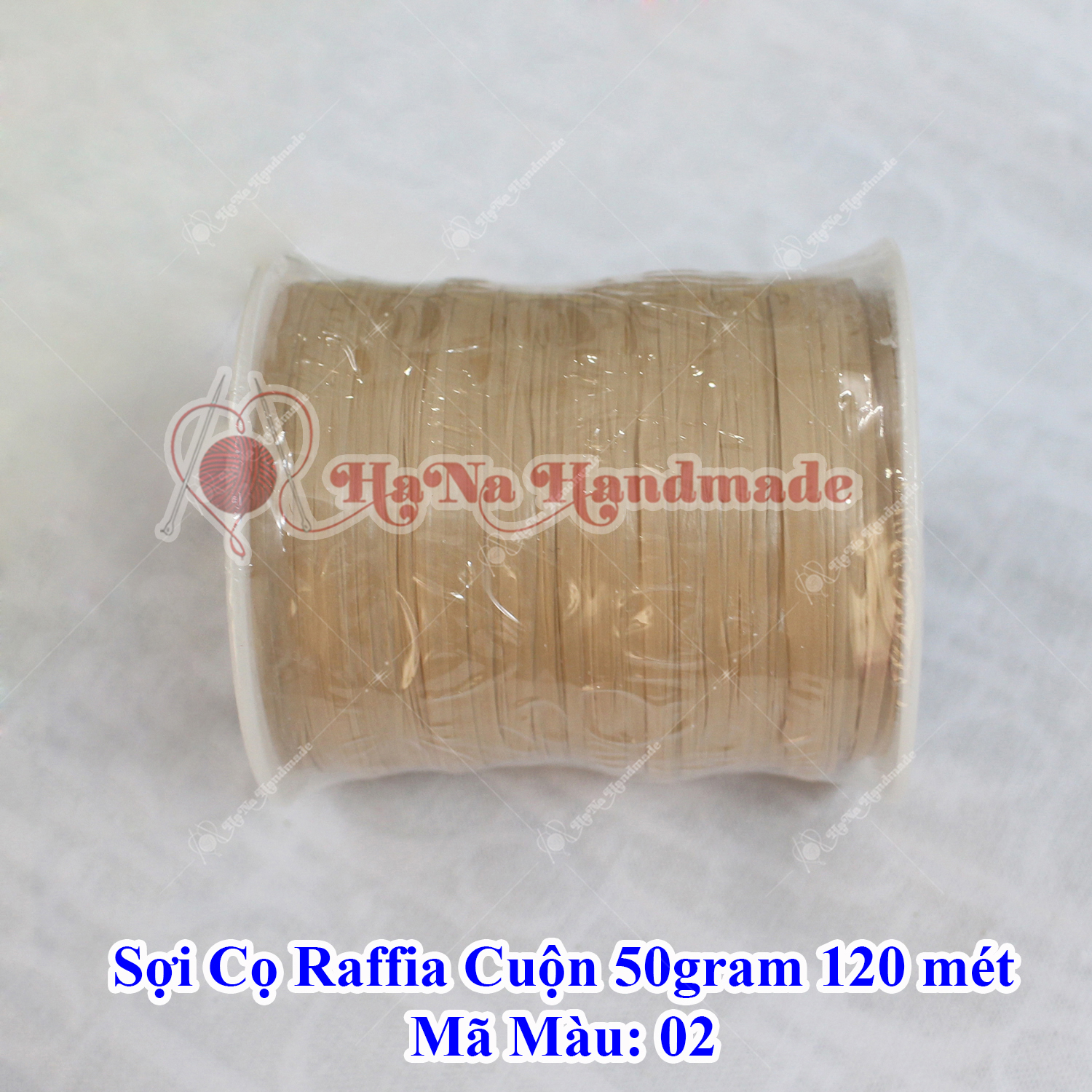 Sợi cọ Raffia 50g/ cuộn 120 mét