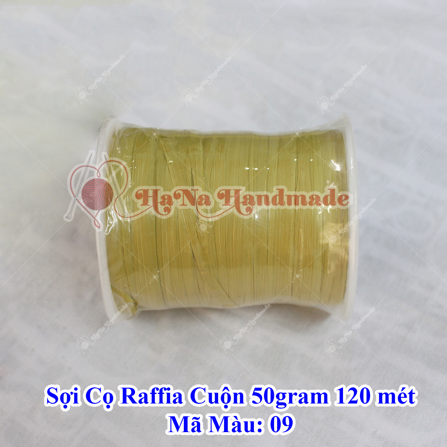 Sợi cọ Raffia 50g/ cuộn 120 mét