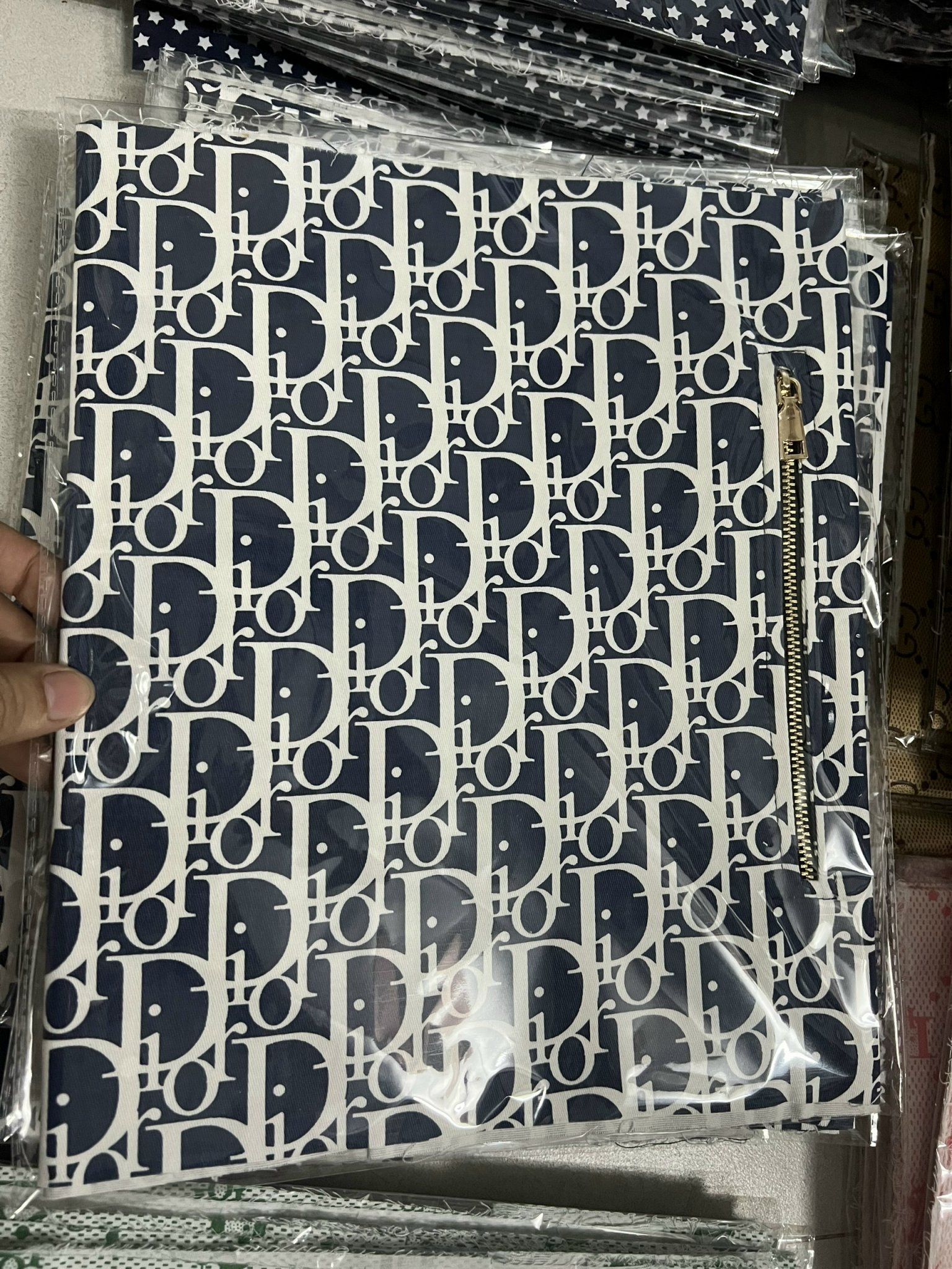 Lót túi may sẵn ngăn phụ size lớn