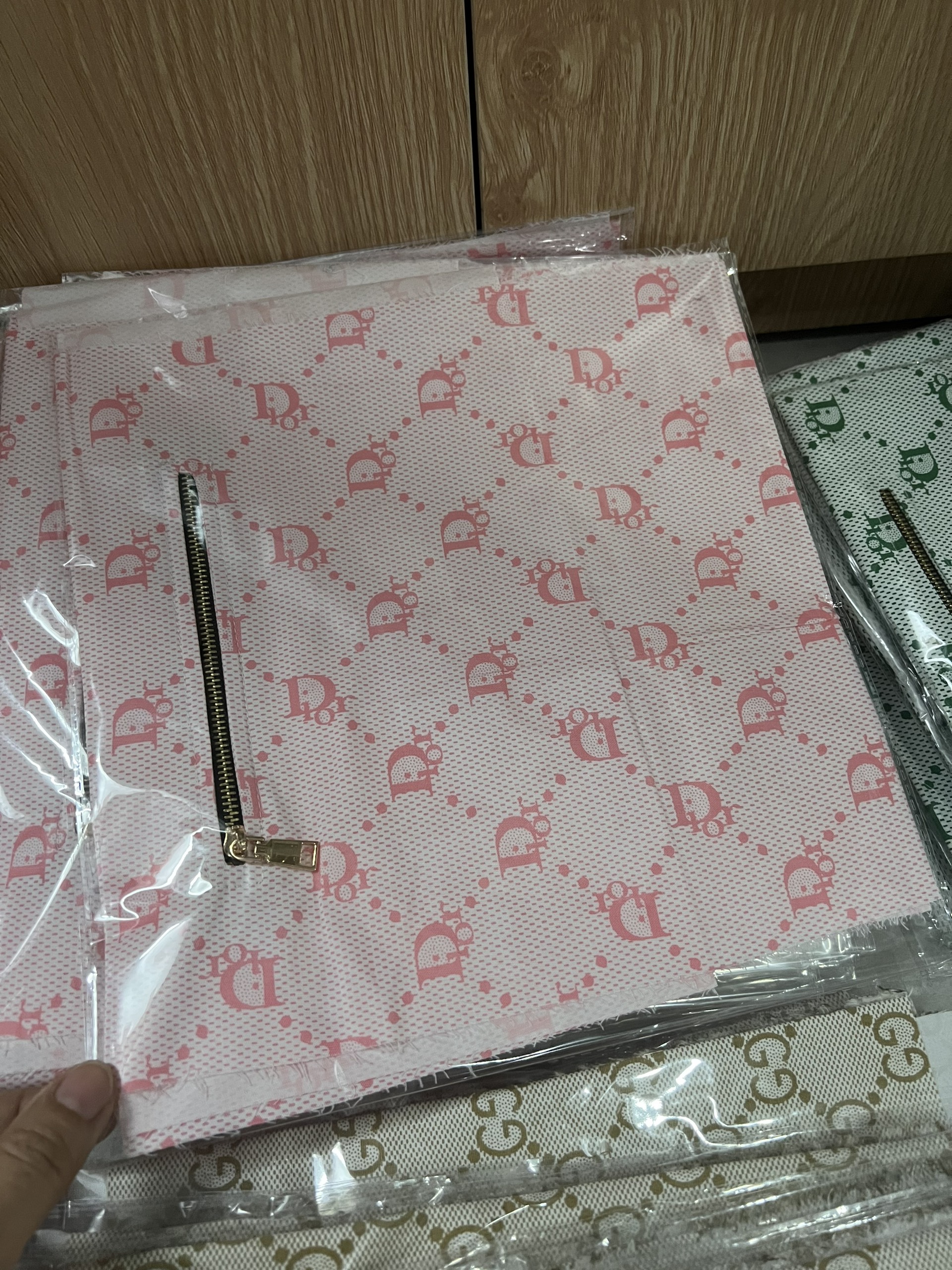 Lót túi may sẵn ngăn phụ size lớn