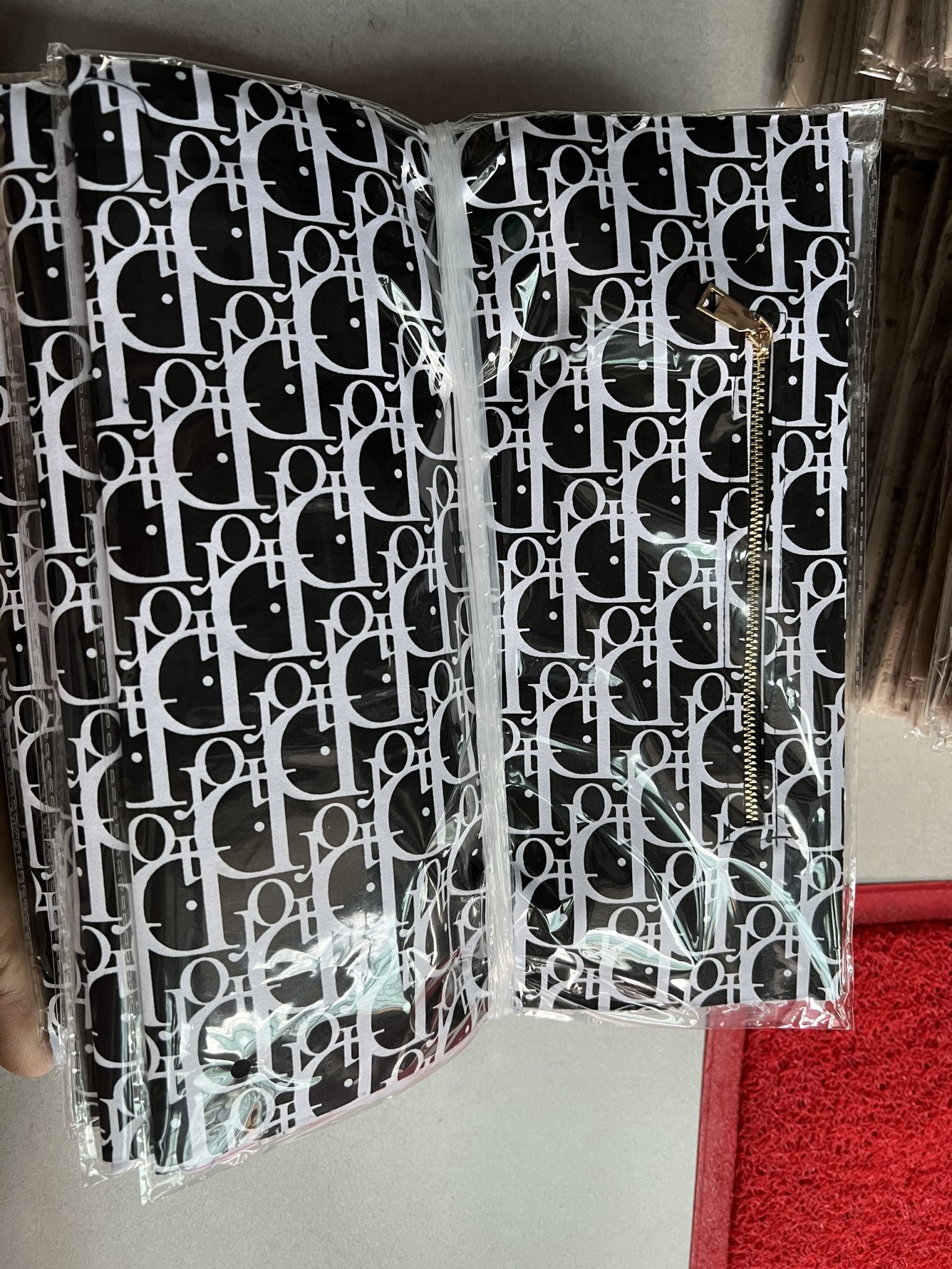 Lót túi may sẵn ngăn phụ size lớn