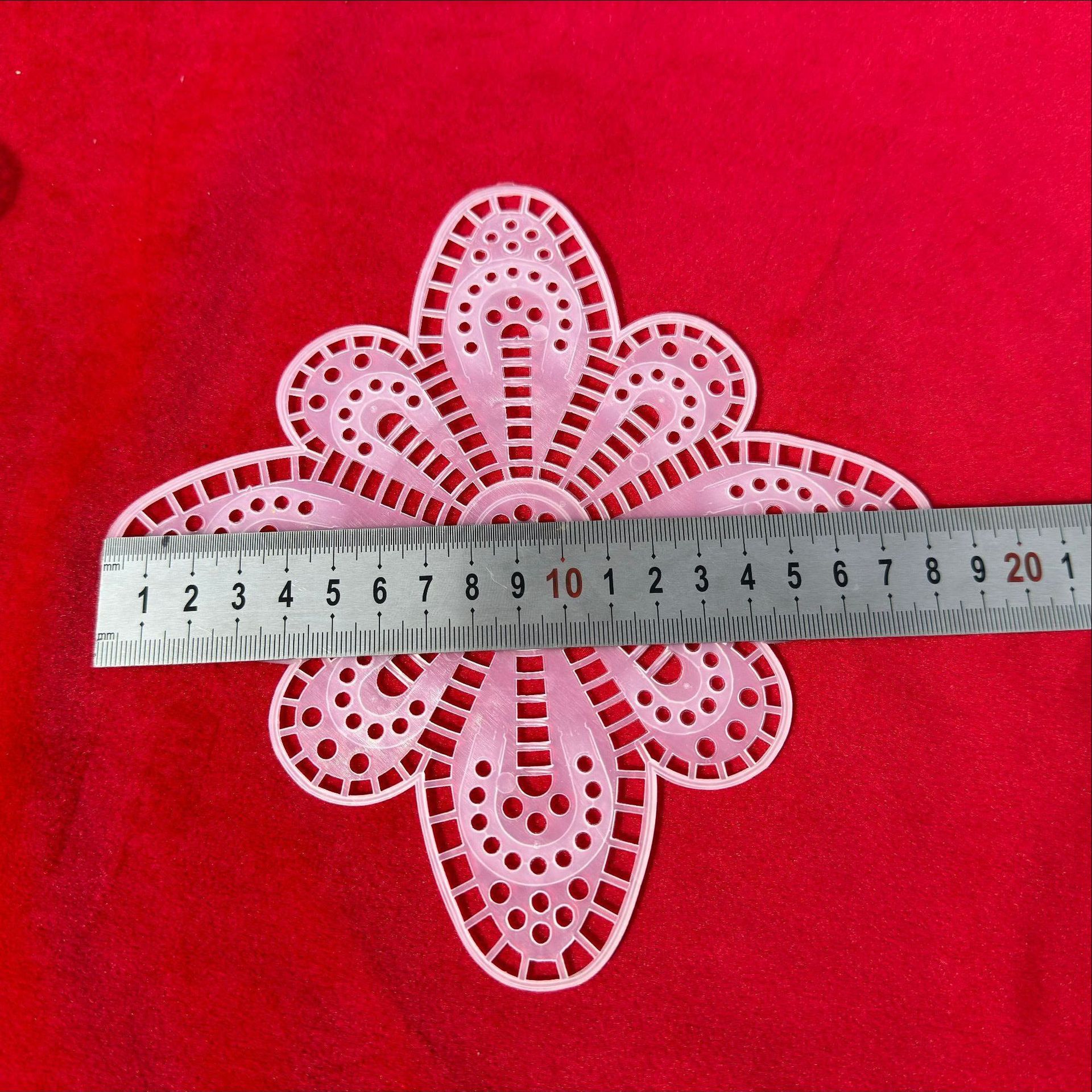 Canvas hoa làm túi (1 tấm)