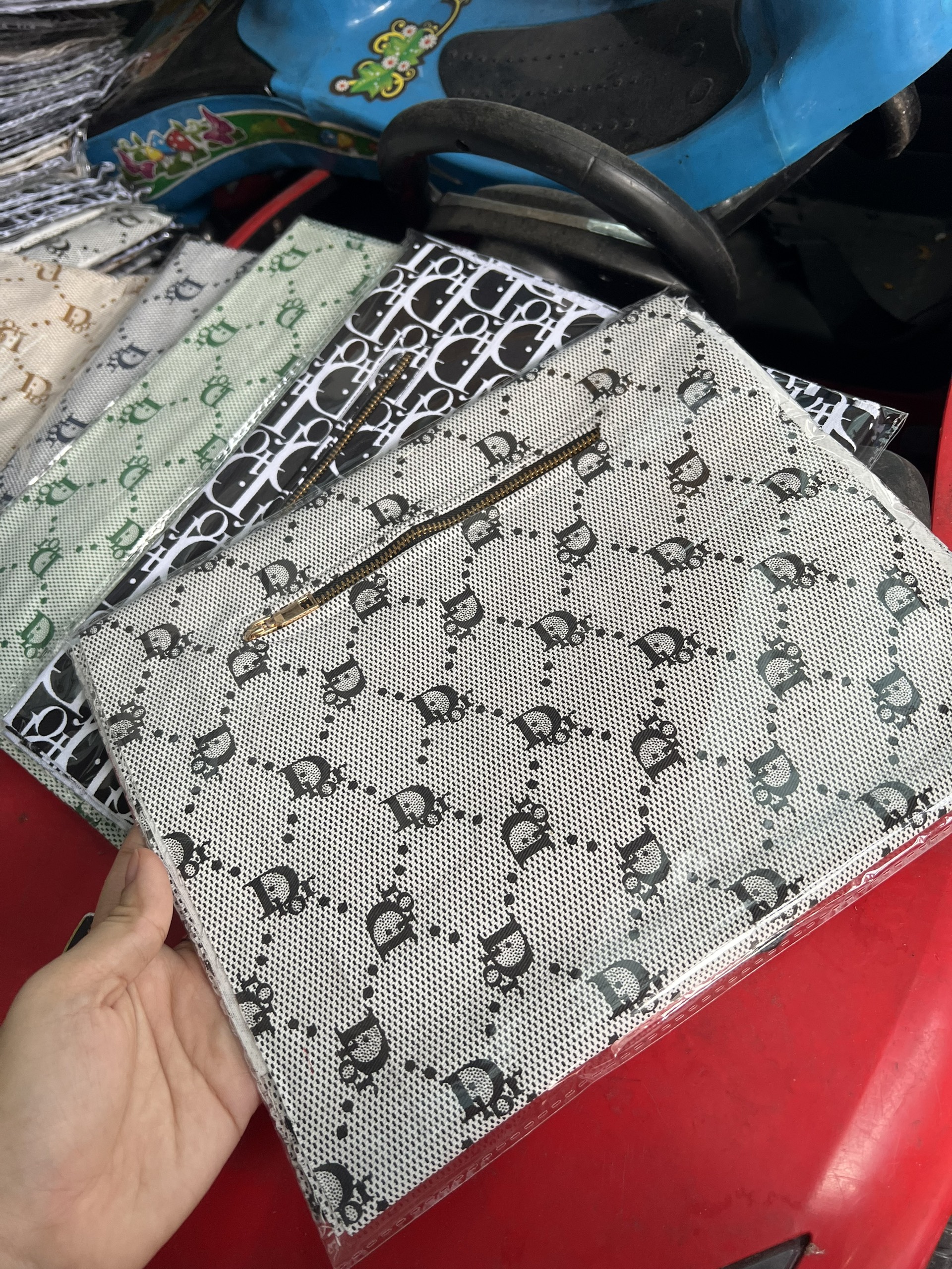 Lót túi may sẵn ngăn phụ size lớn