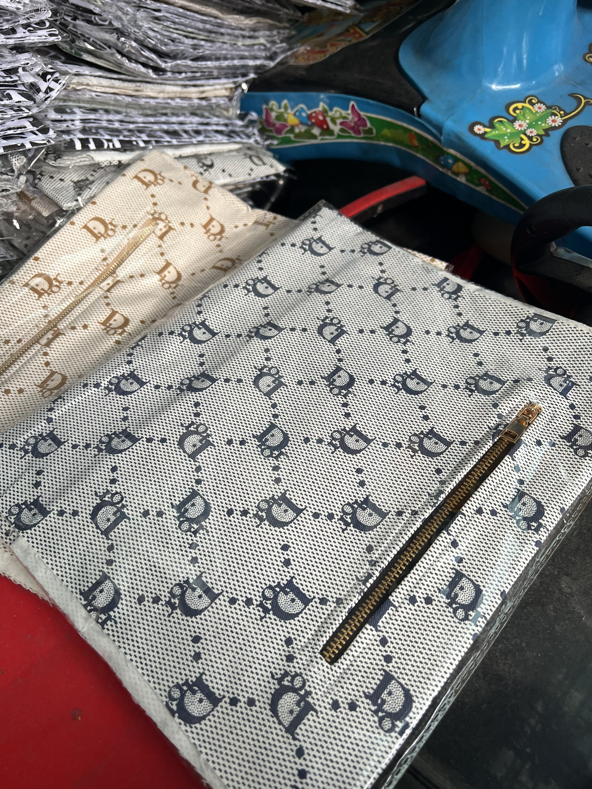 Lót túi may sẵn ngăn phụ size lớn