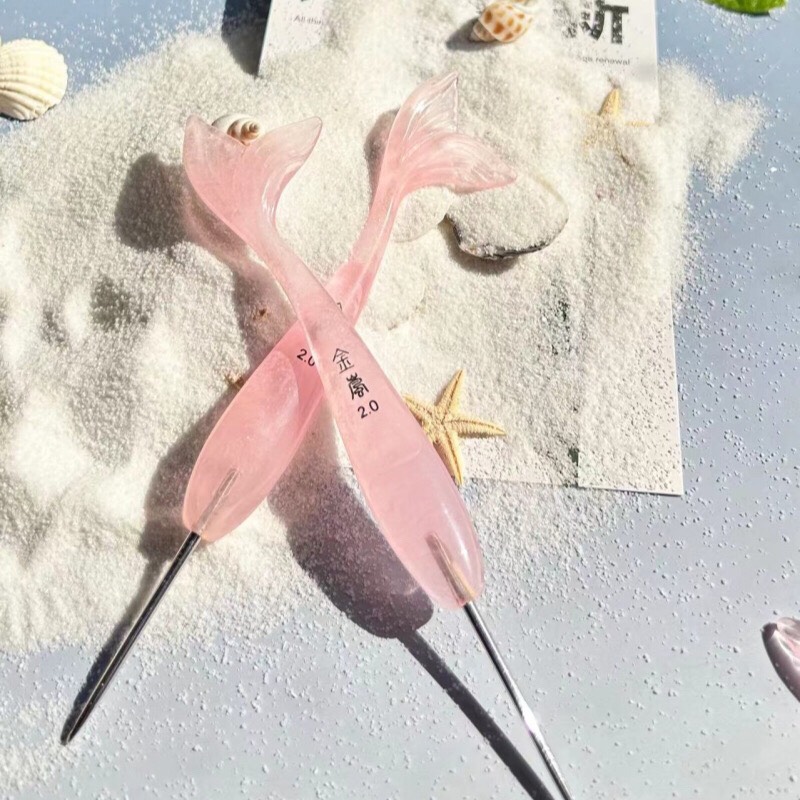 Kim móc Jinlan cán nhựa hình đuôi cá