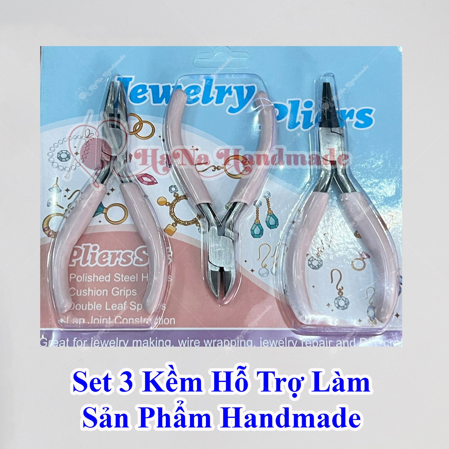 Set 3 kềm hỗ trợ làm sản phẩm handmade