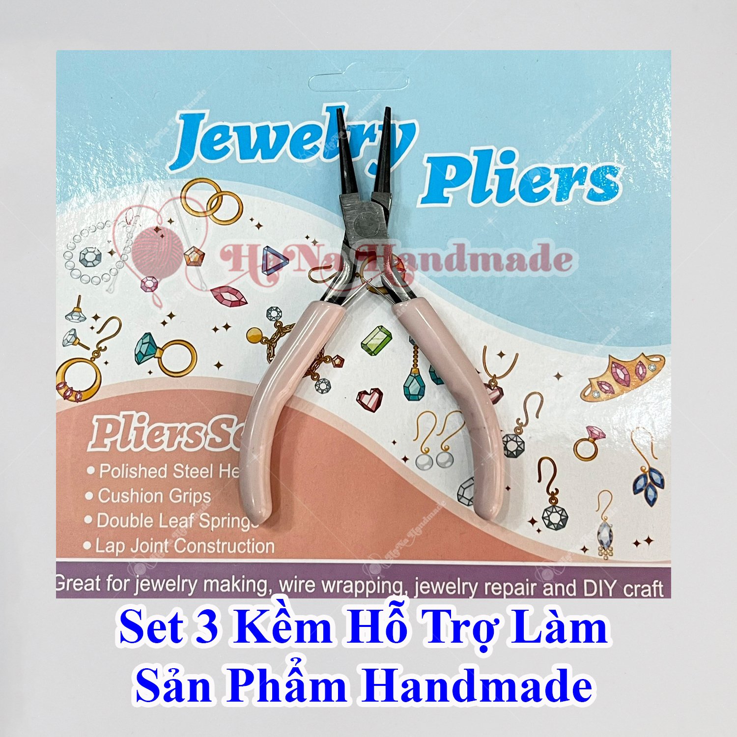 Set 3 kềm hỗ trợ làm sản phẩm handmade