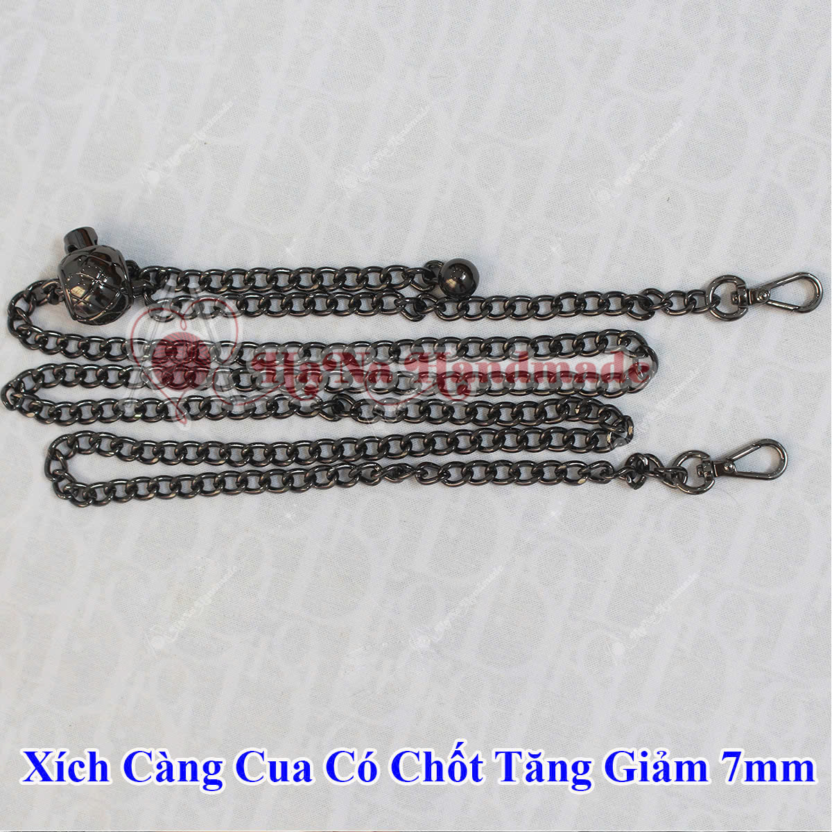 Xích càng cua có chốt tăng giảm