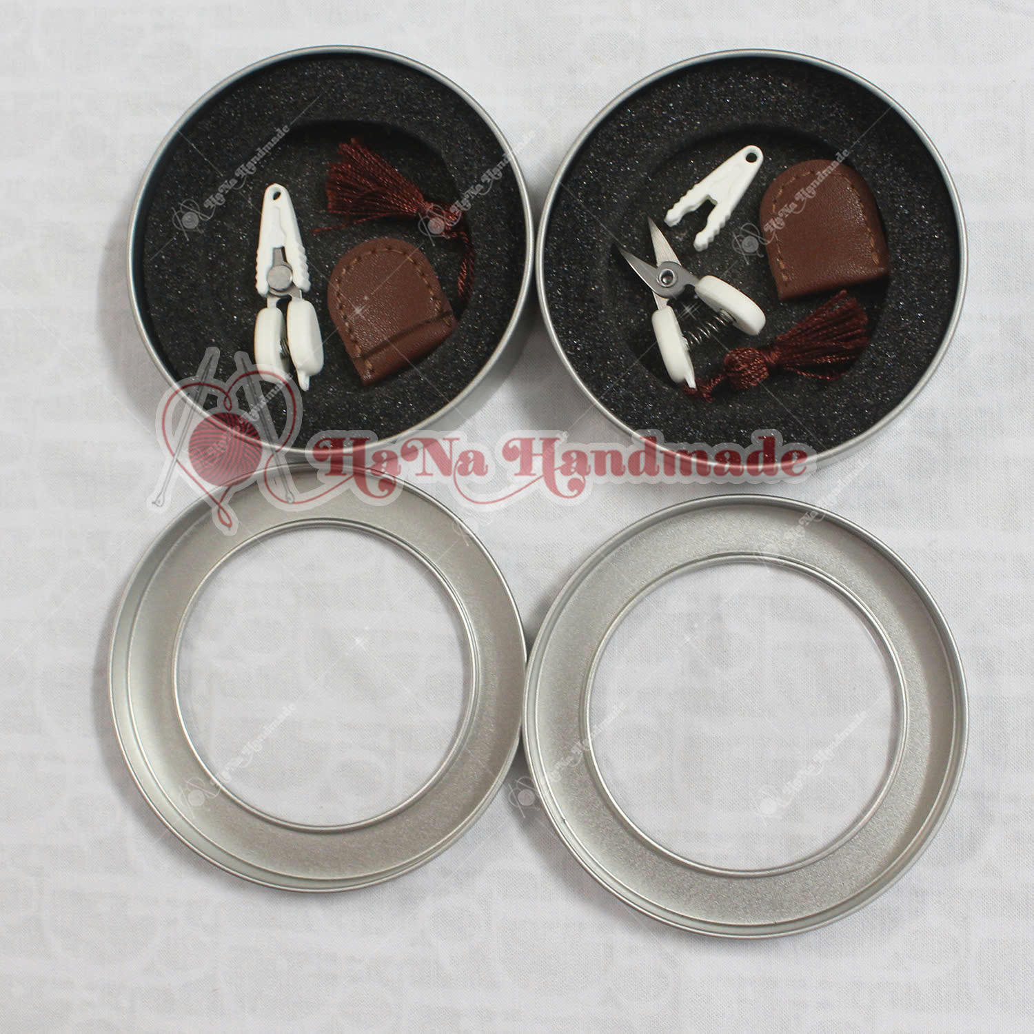 Set kéo cắt chỉ mini kèm hộp đựng