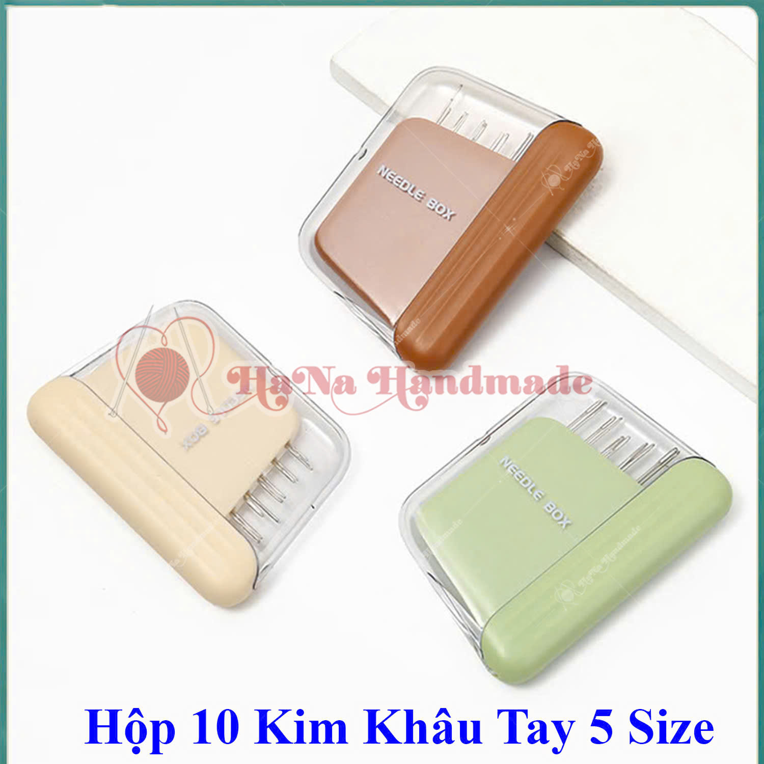 Hộp 10 kim khâu tay 5 size