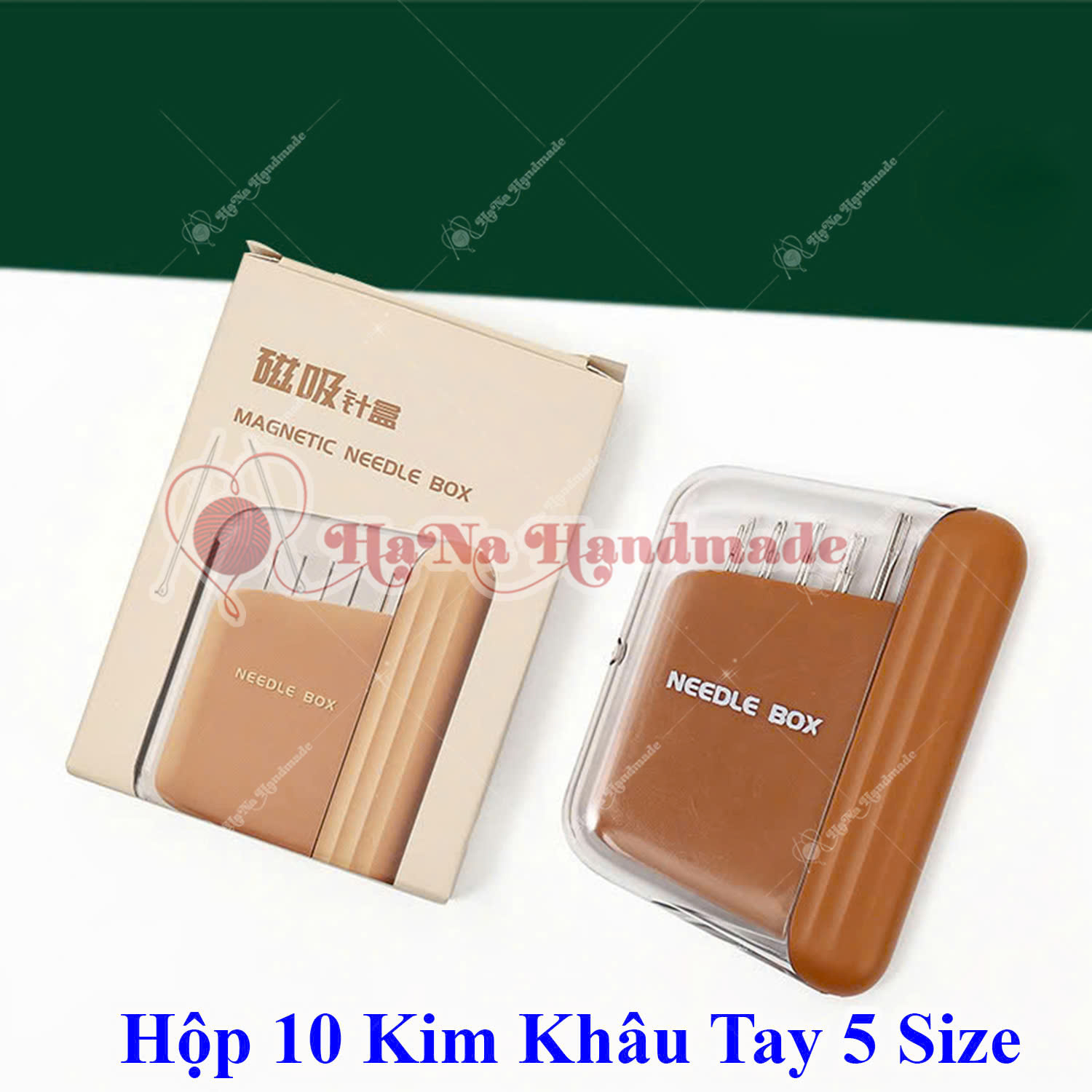Hộp 10 kim khâu tay 5 size