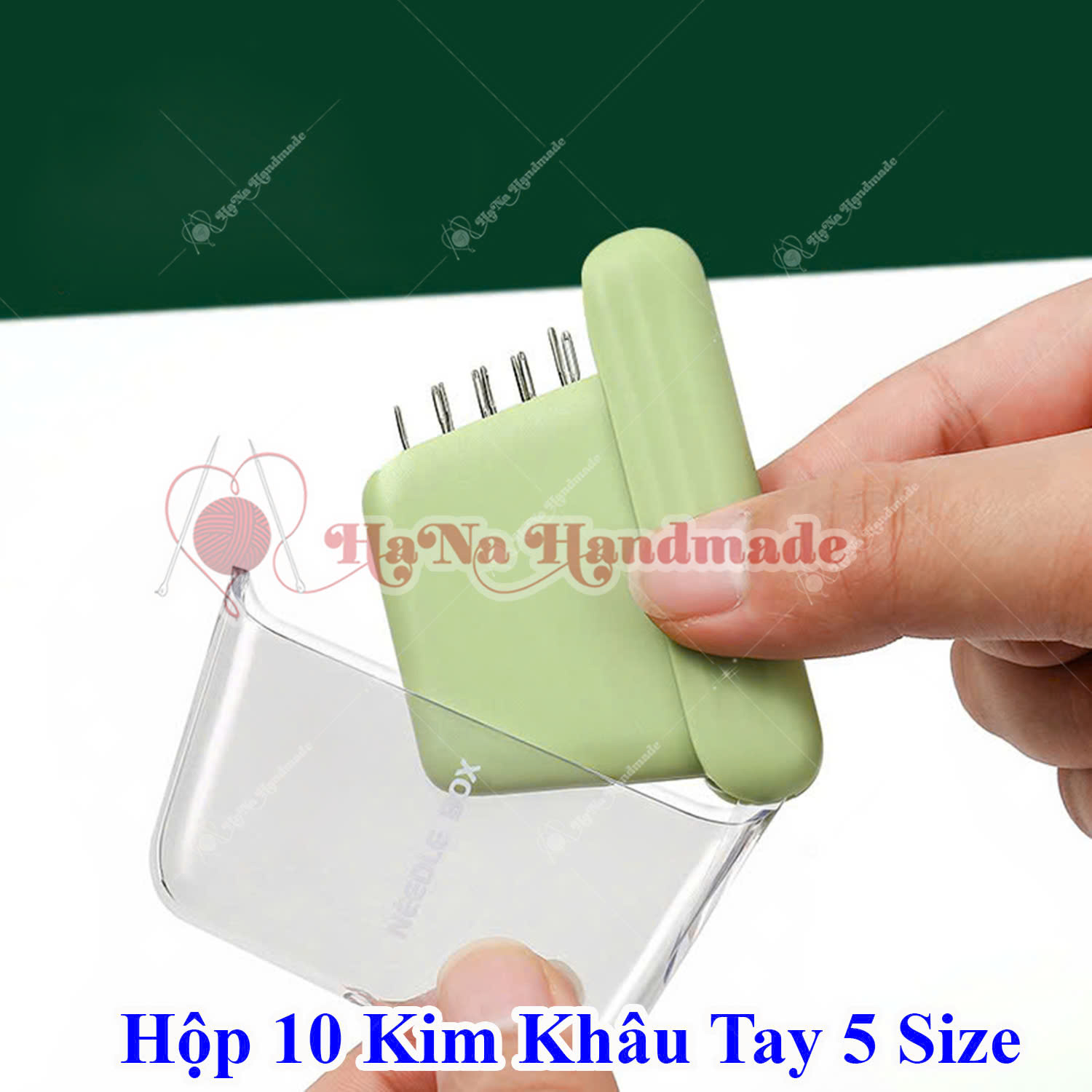 Hộp 10 kim khâu tay 5 size