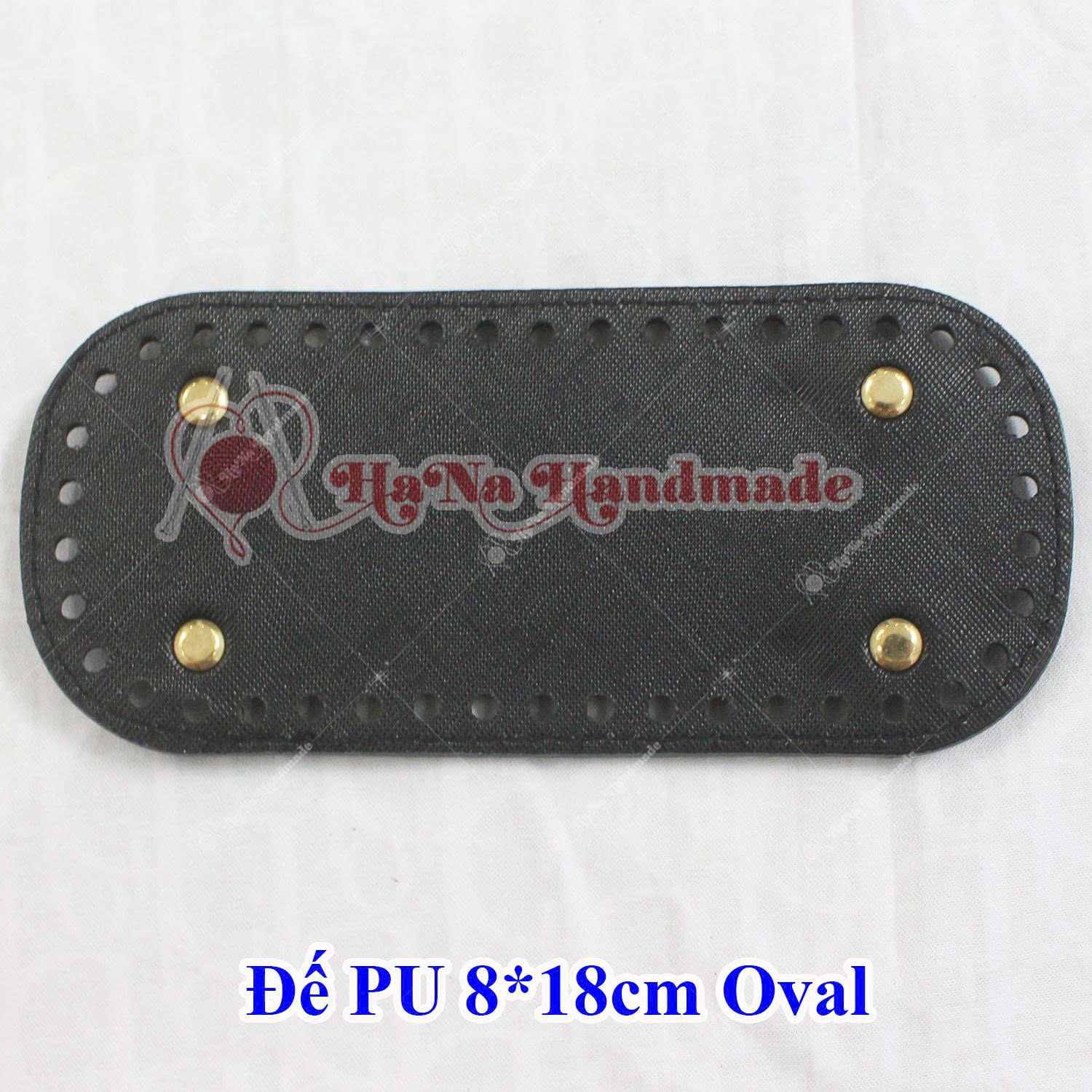 Đế PU oval 8x18cm 42 lỗ