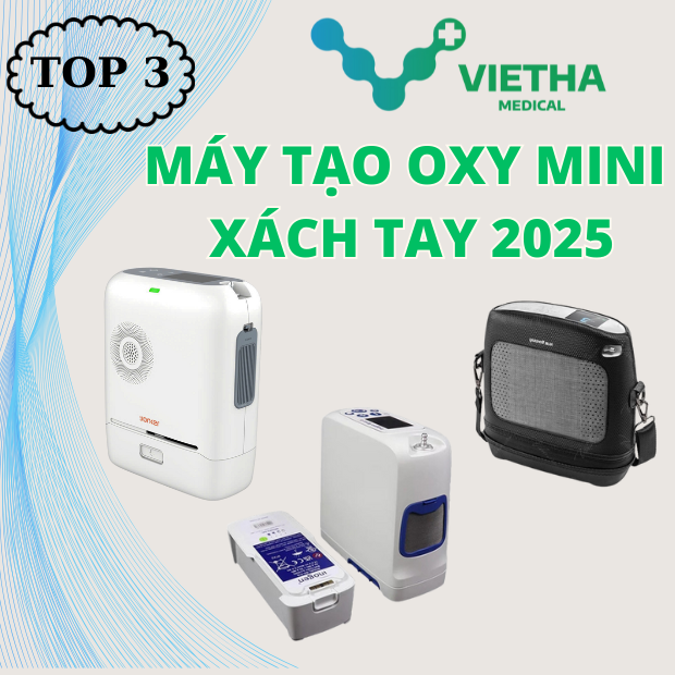 Top 3 máy tạo oxy mini xách tay tốt nhất 2025