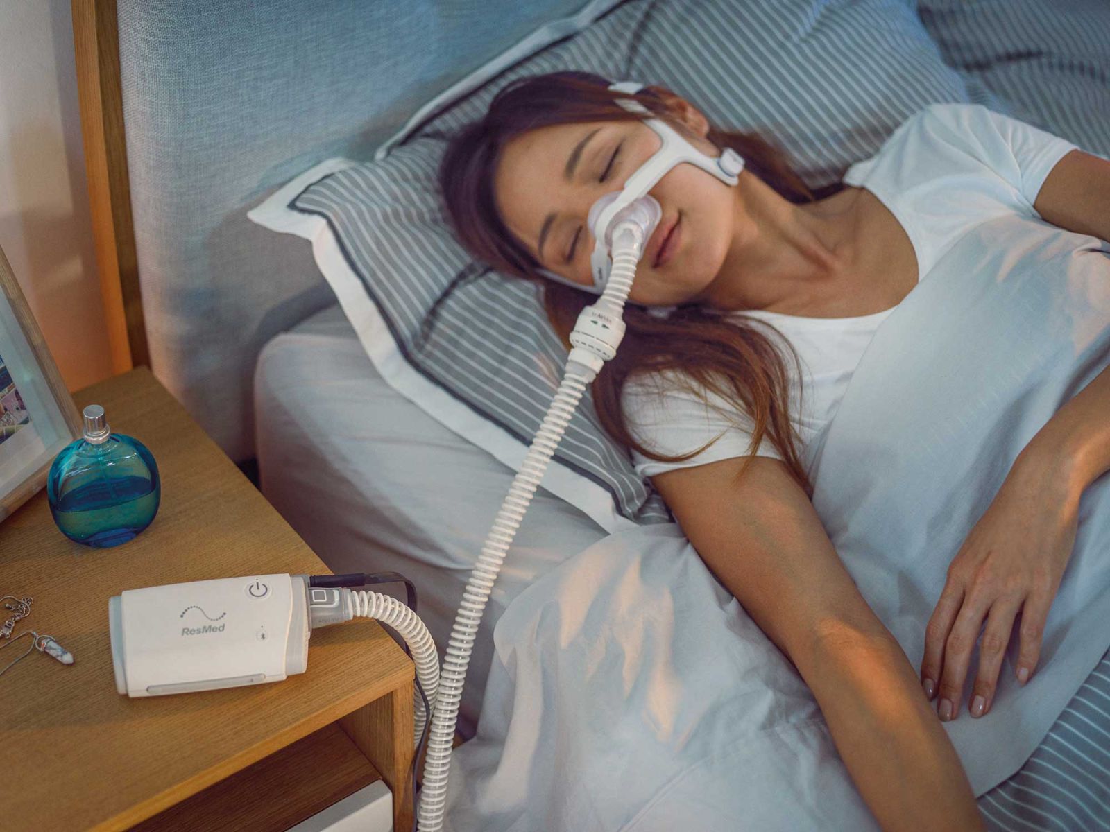 Máy trợ thở loại tốt giúp đường hô hấp được cải thiện và giảm thiểu tình trạng ngưng thở, giảm thở
