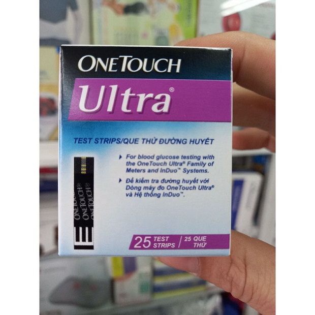Tuần suất sử dụng que thử đường huyết One Touch Ultra tại nhà