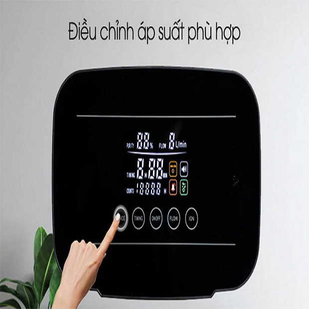 Chỉnh mức áp suất máy tạo oxy phù hợp với bệnh nhân