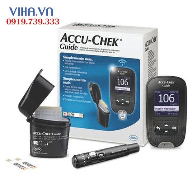  Máy đo đường huyết Accu-Chek