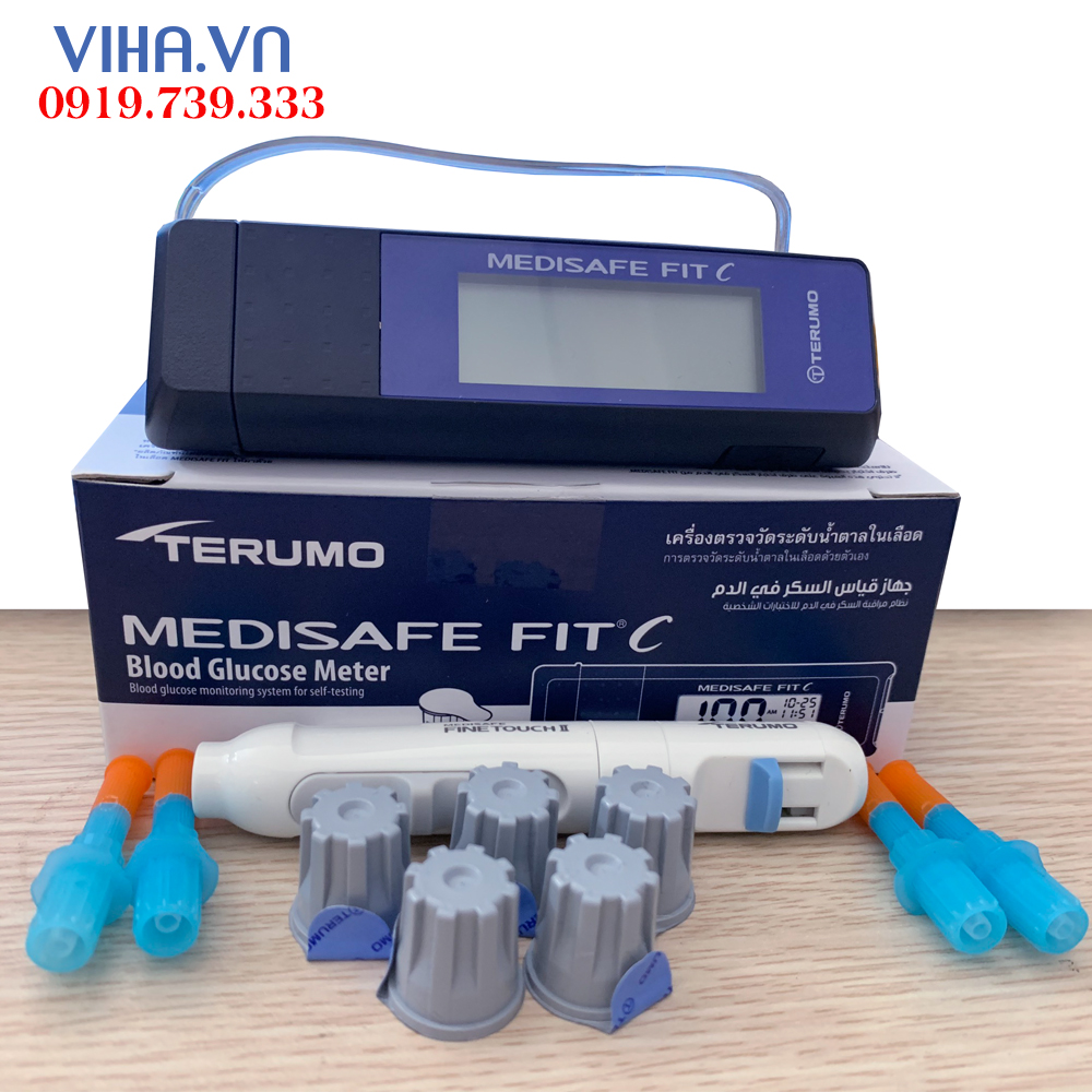 Máy đo đường huyết TERUMO MEDISAFE FIT C Nhật Bản viha.vn