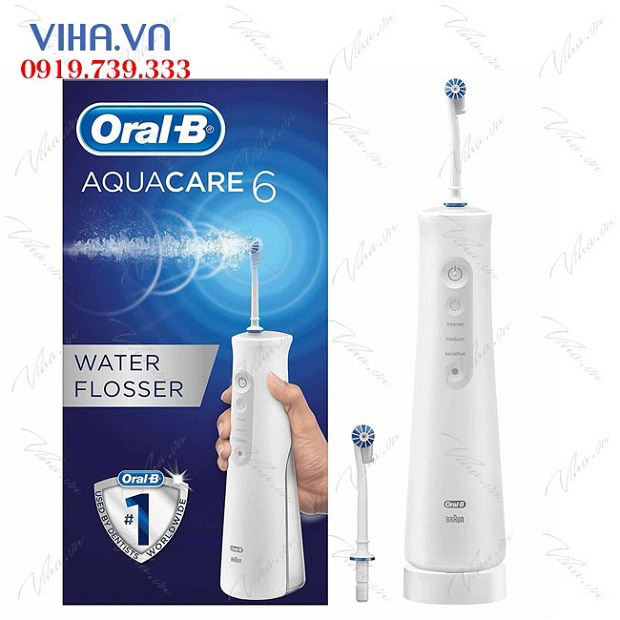 Máy tăm nước cho người niềng răng Oral-B Aquacare 6