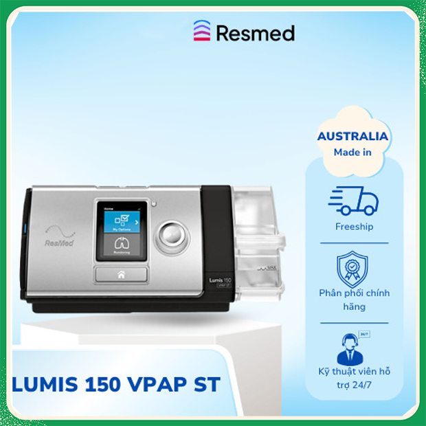 Máy trợ thở Resmed Lumis 150 VPAP ST-A