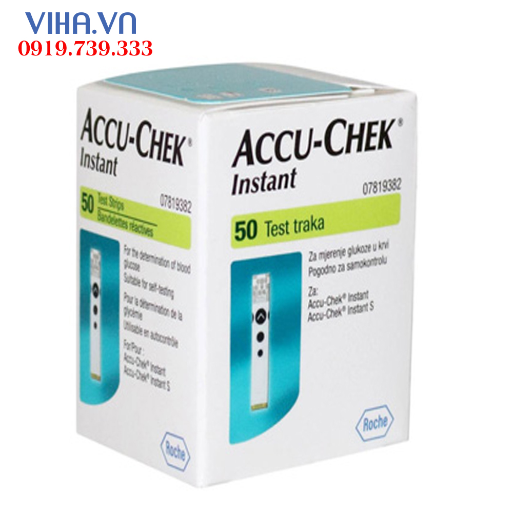 Que thử đường huyết Accu-chek Instant