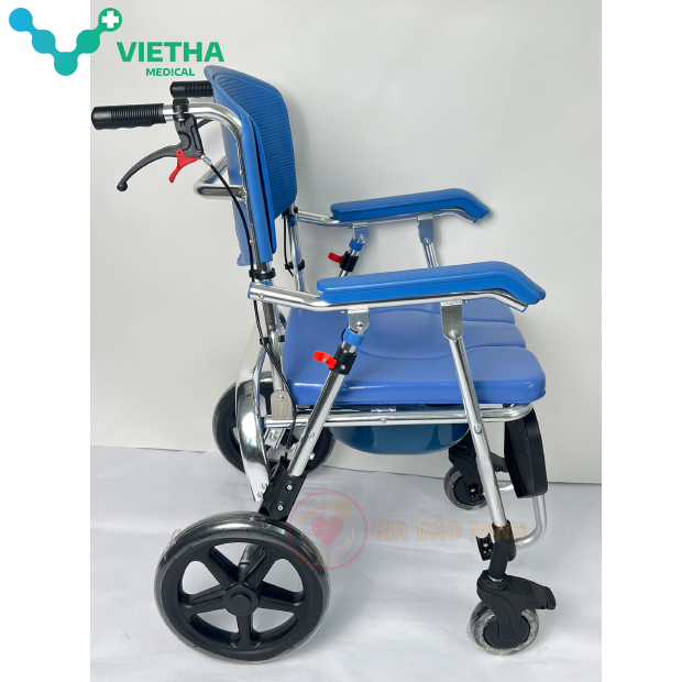 Xe Lăn Ghế Tắm Đa Năng Cao Cấp GBM-019