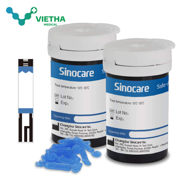 Que Thử Đường Huyết SINOCARE SAFE - ACCU