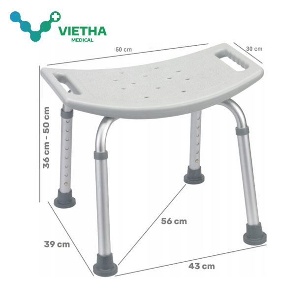 Ghế Tắm Khung Nhôm Lucass SC97