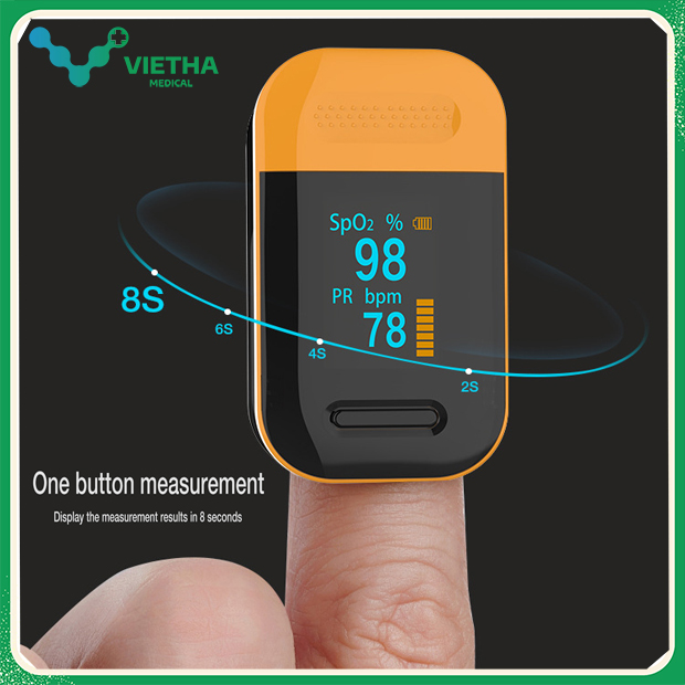 Máy đo nồng độ oxy trong máu và nhịp tim YK-81C