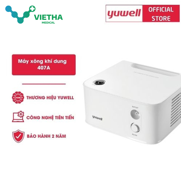 Máy Xông Khí Dung Nén Khí YUWELL 407A