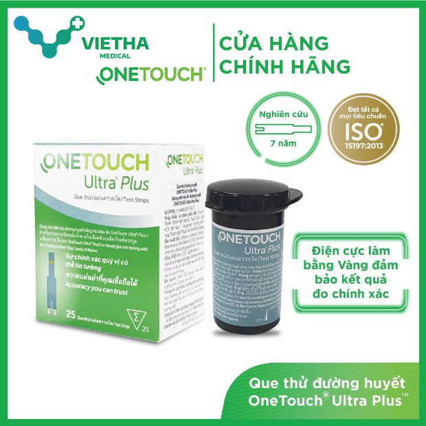 Que thử đường huyết OneTouch Ultra Plus