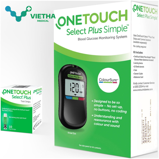 Que thử đường huyết OneTouch Select Plus