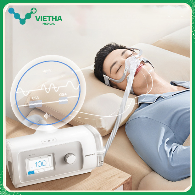 Máy trợ thở Yuwell YH 825 BiPAP hai chiều thế hệ mới