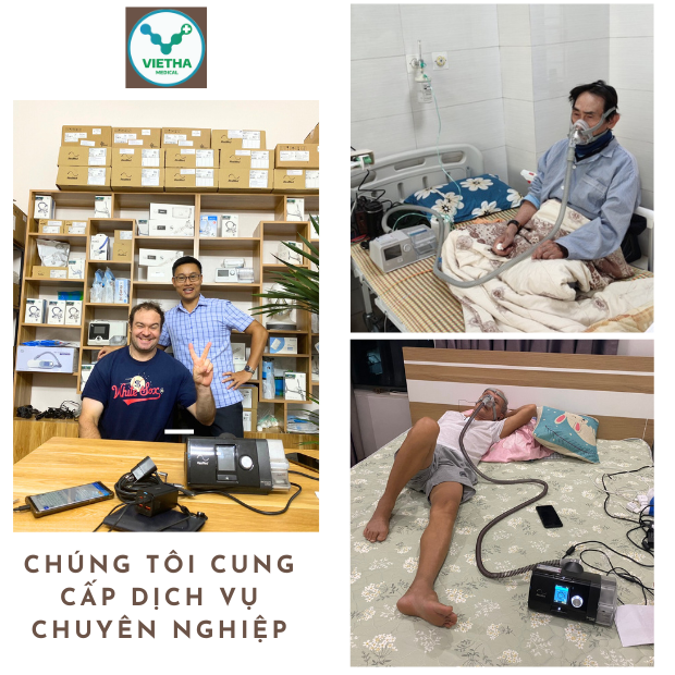 Cho thuê máy trợ thở BPAP, máy trợ thở CPAP trên toàn quốc