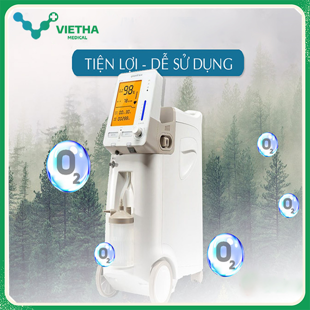 Máy tạo oxy Yuwell 9F-5AW 5L/phút