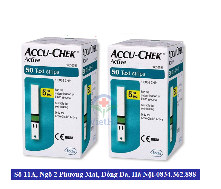 Que Thử Đường Huyết Accu Chek Active