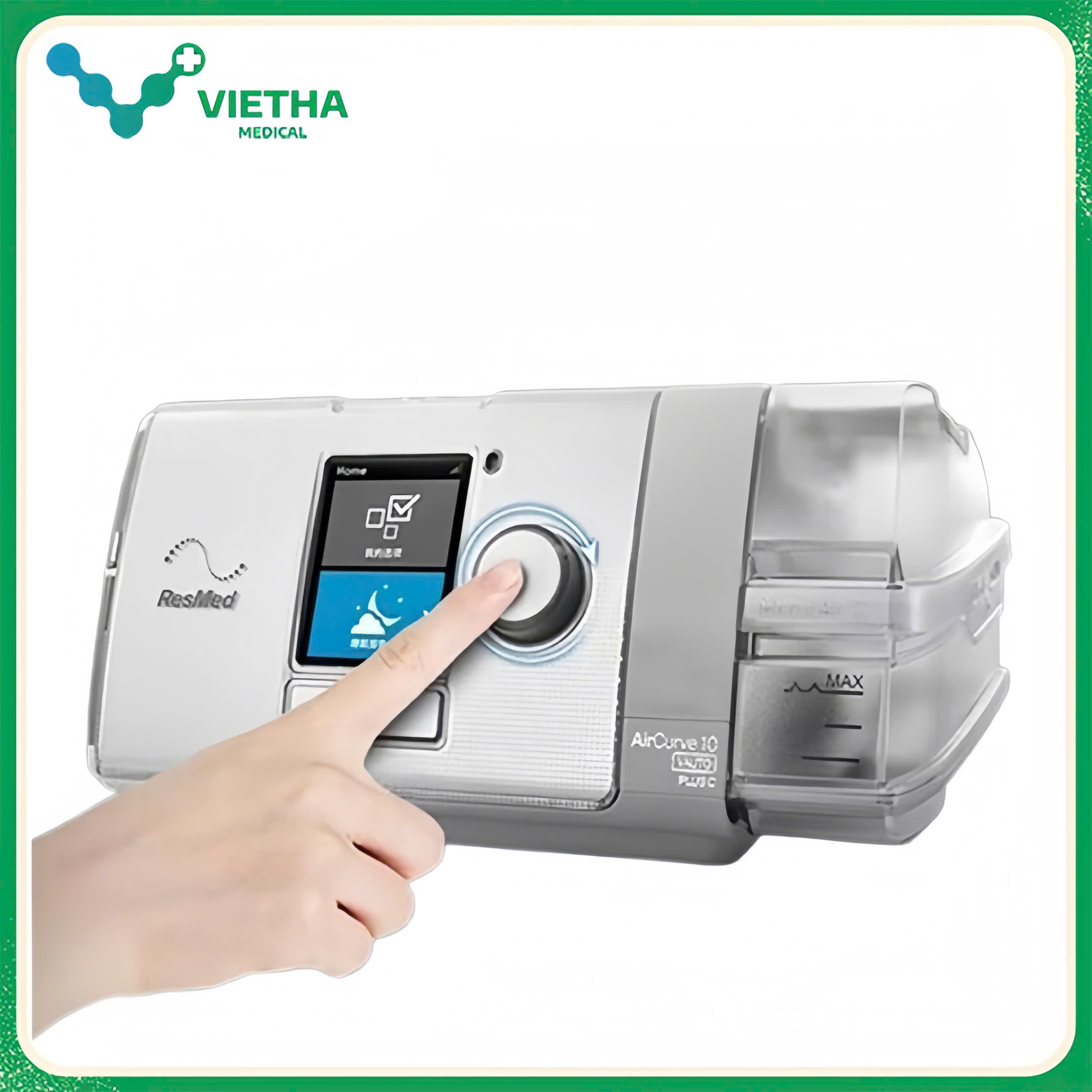 Máy trợ thở BPAP Resmed Aircuve 10 Vauto- NEW