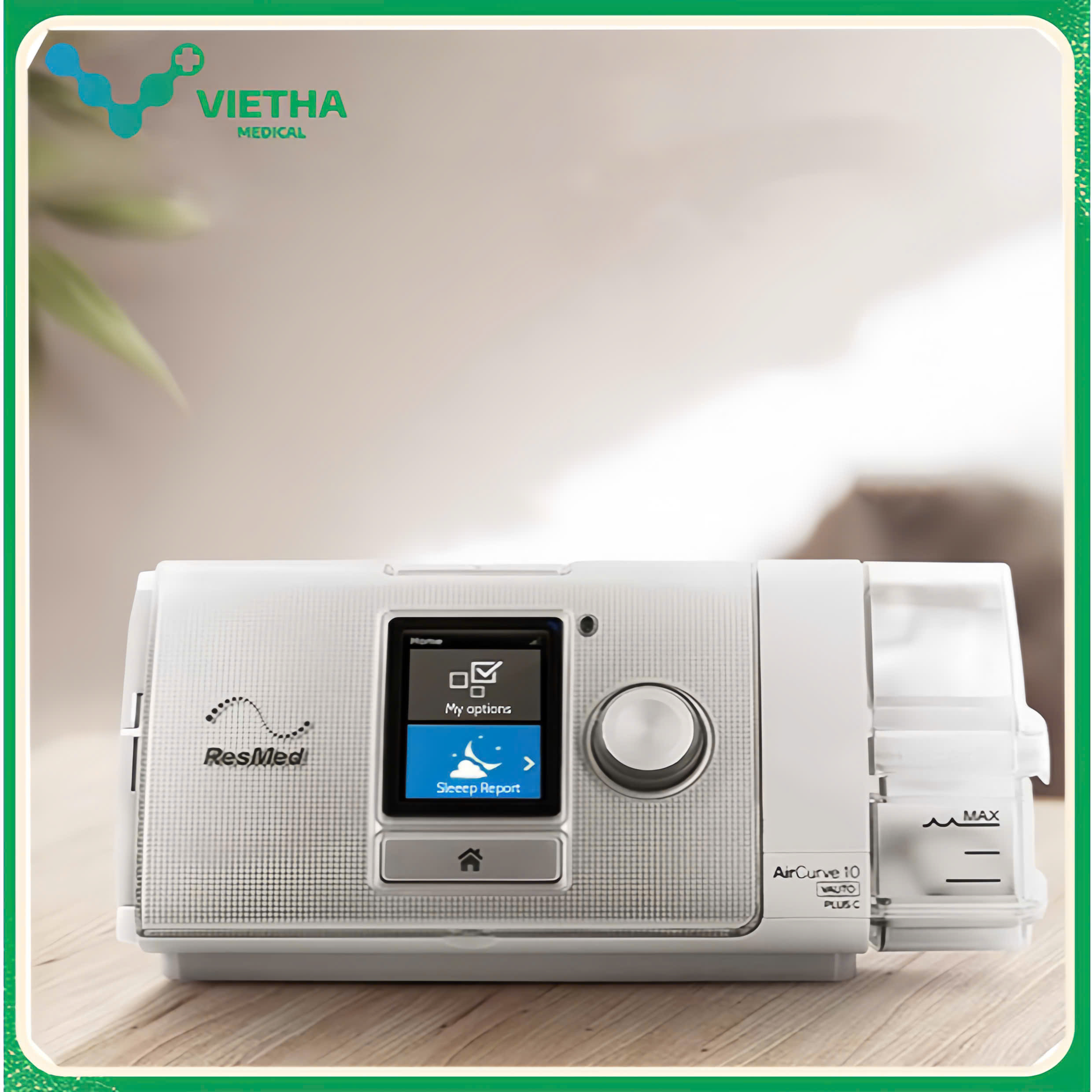 Máy trợ thở BPAP Resmed Aircuve 10 Vauto- NEW
